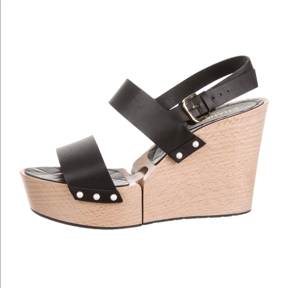 Chanel Wedges